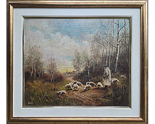 Pastir na seoskom putu