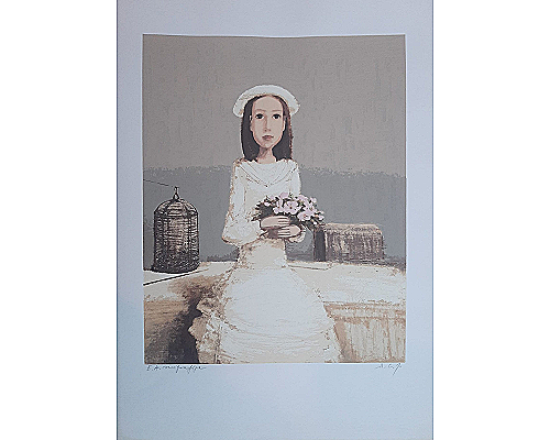 Djevojčica sa krletkom