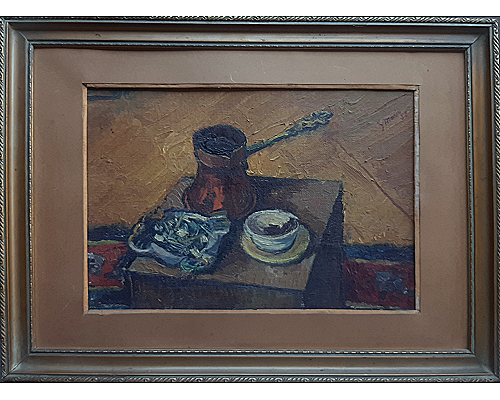 Mrtva priroda sa džezvom