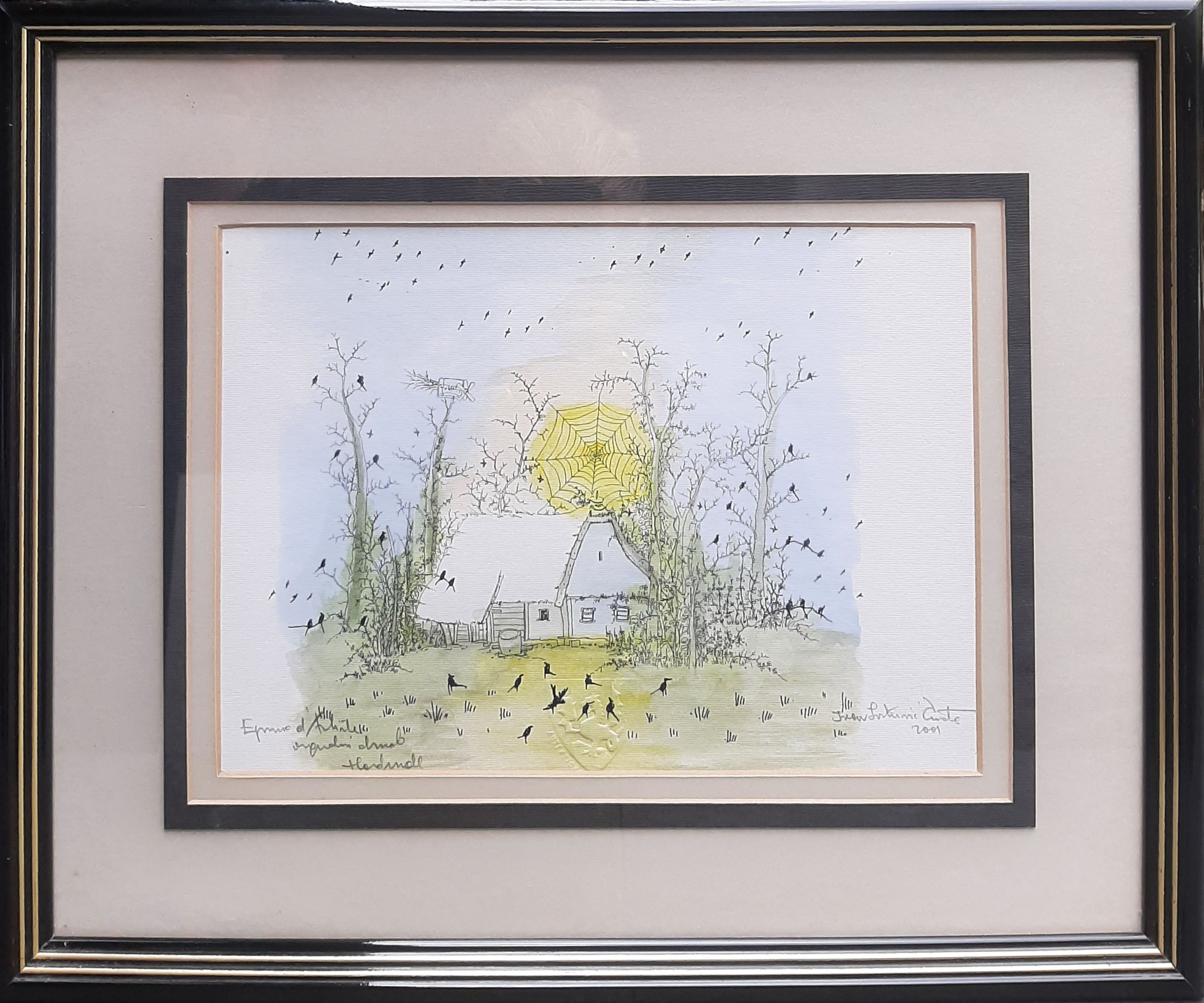 Krajolik sa kućom Krajolik sa kućom